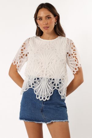 Sabina Top – White