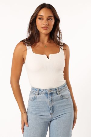 Santina Top – White