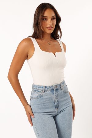 Santina Top – White