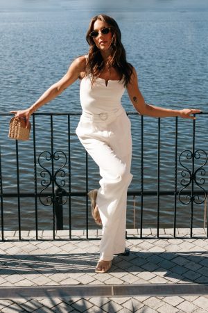 Santina Top – White