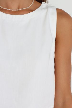 Sutton Top – White
