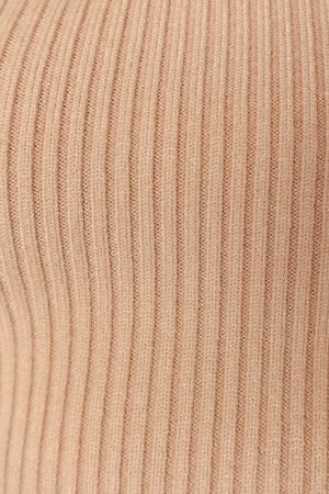 Wells Long Sleeve Knit Top – Taupe